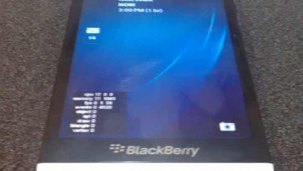تسريب صور لهاتف BlackBerry A10 الجديد