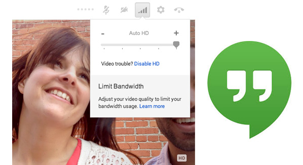 جوجل تفعل ميزة محادثات الفيديو عالية الوضح في Hangouts